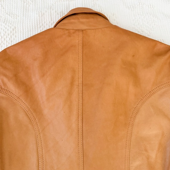 Rare Sabah Downtown Leather Jacket Unisex Small - Picture 10 of 13